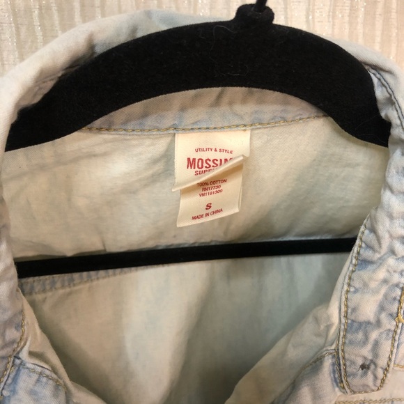 Mossimo Denim Button Down - Picture 3 of 5